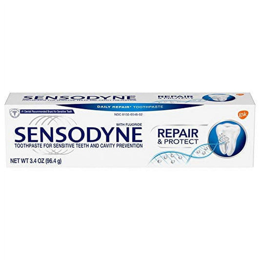 Sensodyne Toothpaste - Repair & Protect - Daily Repair W/Fluoride, 3.4 Oz,