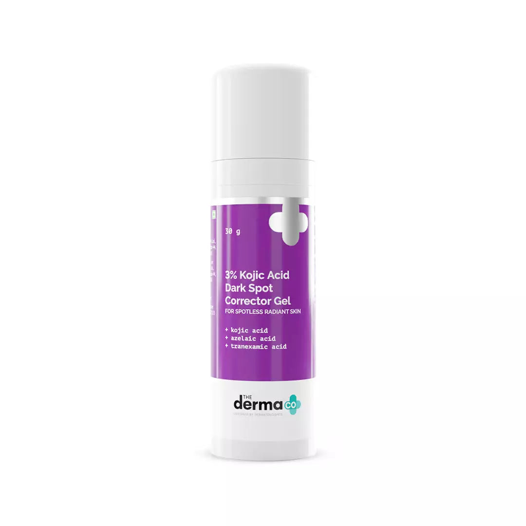The Derma Co. 3% Kojic Acid Gel for Dark Spot Correction and Spotless 30g FS