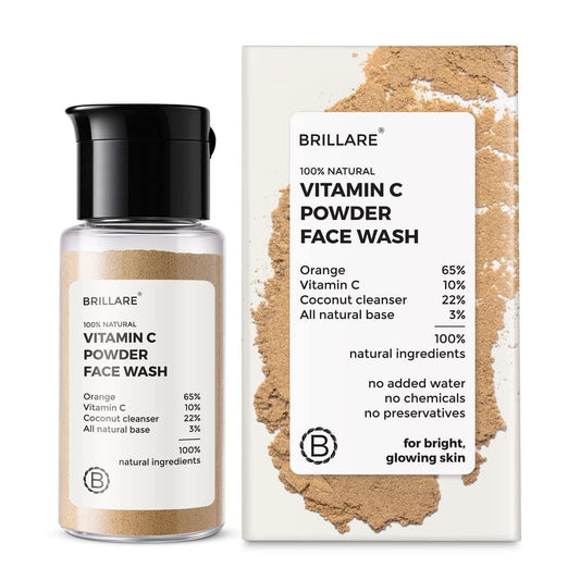 Brillare Vitamin C FaceWash for Pigmentation & Dark Spots, 15gm