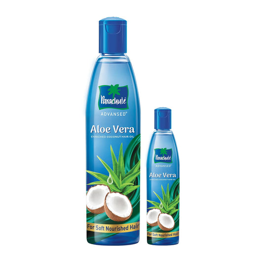Parachute Advansed Aloe Vera Enriched Coconut HairOil, 250ml + 75ml | For Soft, Strong Hai
