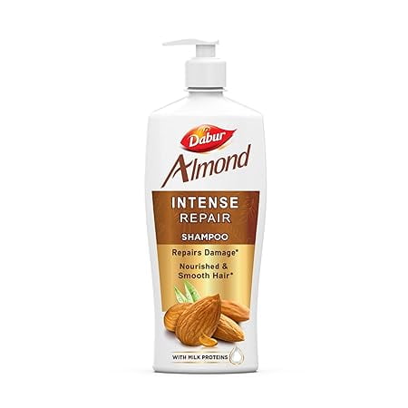 Dabur Almond Shampoo for Nourished & Smooth Hair 650ml