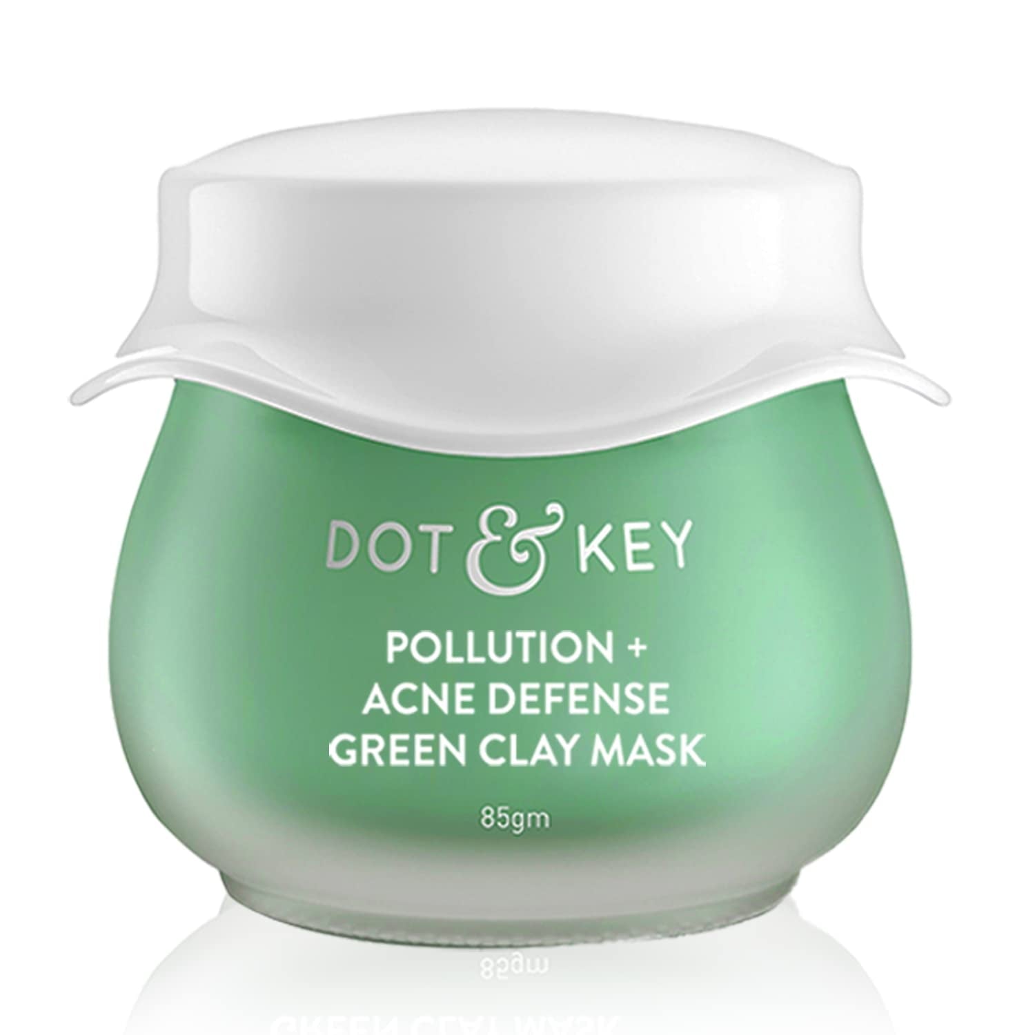 Dot & Key SkinCare Pollution + Acne Defense Green Clay Mask For Face With Salicylic & Matc