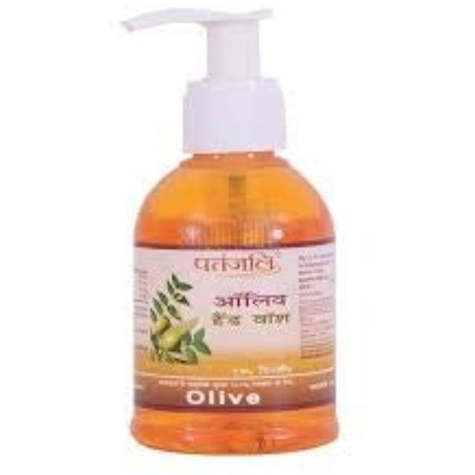 Patanjali Olive Hand Wash Small X 4One Free Prakruthi Ginger Candy for Each Order. 175 Gm