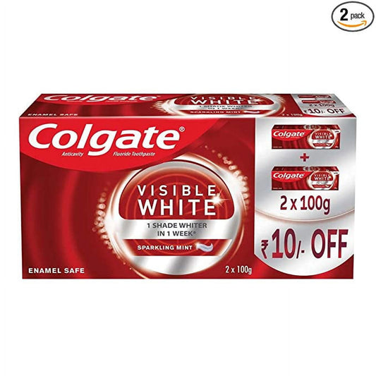 Colgate Visible White 200GM (100g x 2)
