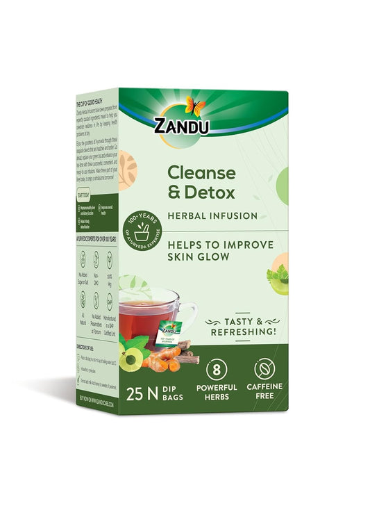 Zandu Cleanse & Detox Herbal Infusion: Use This Tea Bag to Give Your Body the Gift of Good