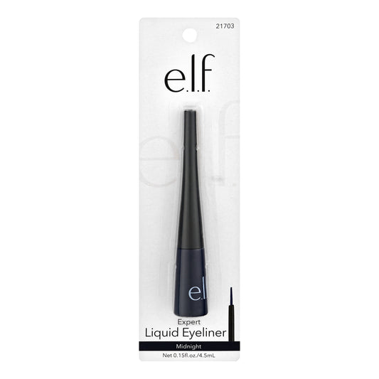 e.l.f. Expert Liquid Liner, Midnight, 0.14 fl oz