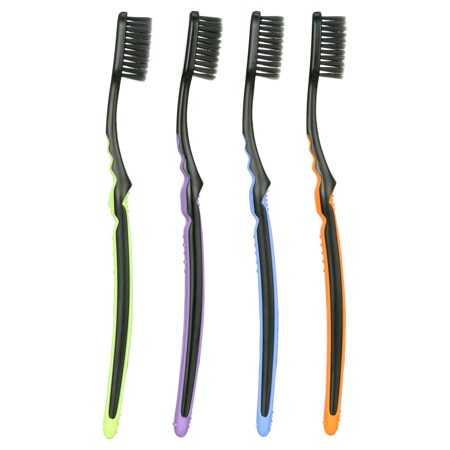 Colgate Slim Soft Charcoal Toothbrush 17x Slimmer Soft Tip Bristles (2+2)