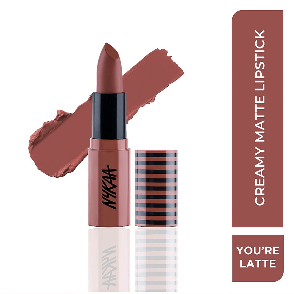 Nykaa So Creme! Creamy Matte Lipstick - You're Latte