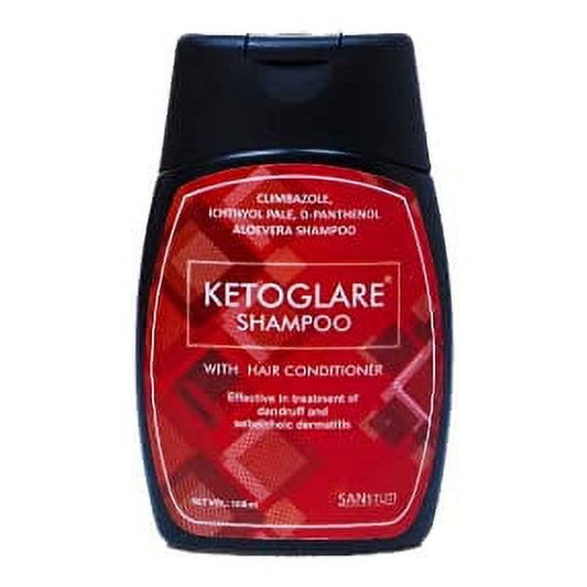 Ketoglare Anti Dandruff Hair Shampoo, Seborrheic Dermatitis, And Scalp Psoriasis Shampoo,