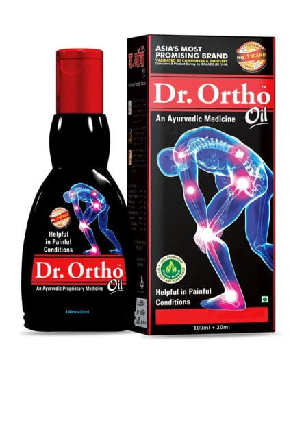 Dr Ortho an Ayurvedic Medicine 120 ml Oil | Personal Care Elderly CareBone & Joint Health