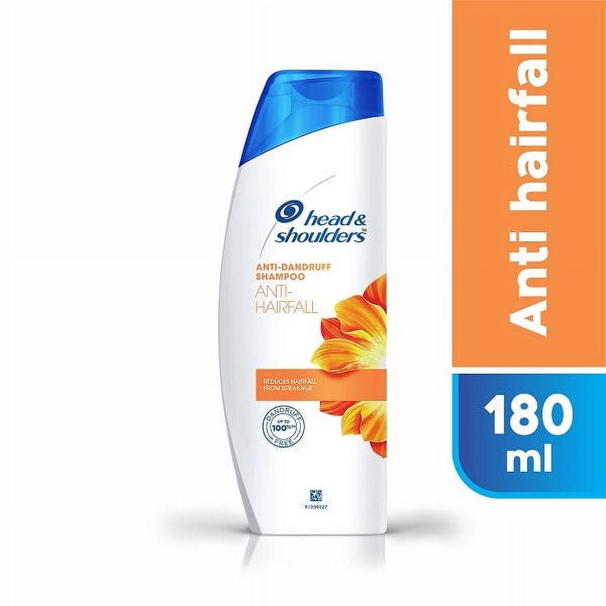 Head & Shoulders Anti-Dandruff & Anti-Hairfall Fall Shampoo (180ml)