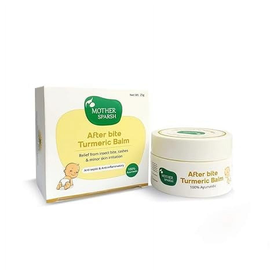 Mother Sparsh After Bite Turmeric Balm for Babies For Rashes and Mosquito Bites 25gm