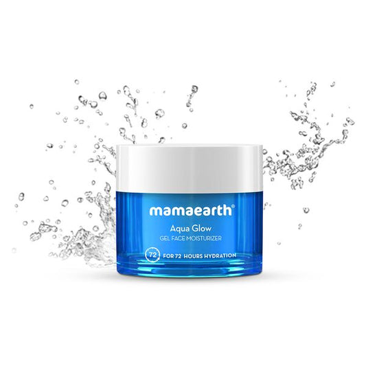 Mamaearth Aqua Glow Gel Face Moisturizer: Himalayan Thermal Water & Hyaluronic Acid, 100