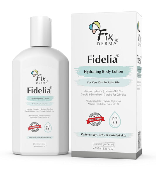 Fixderma Fidelia Hydrating BodyLotion | Moisturizer for face & Body | BodyLotion for Winte