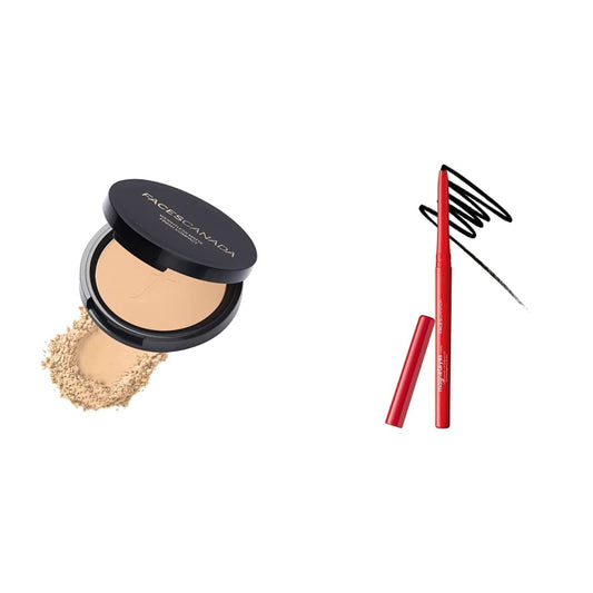 Faces Canada Weightless Stay Matte Compact Vitamin E & Shea Butter, Spf-20 Sand 04, 9 g an