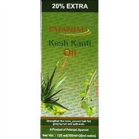 Pack Of 2 - Patanjali Kesh Kanti Oil - 120 Ml (4.05 Oz)