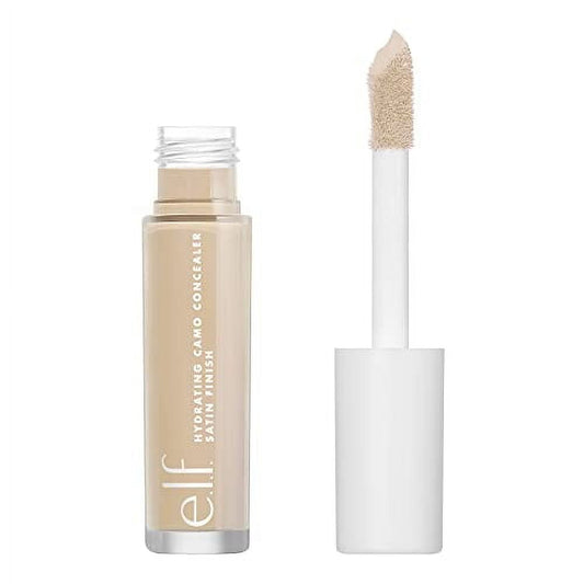 e.l.f, Hydrating Camo Concealer, Lightweight, Full Coverage, Long Lasting, Conceals, Corre