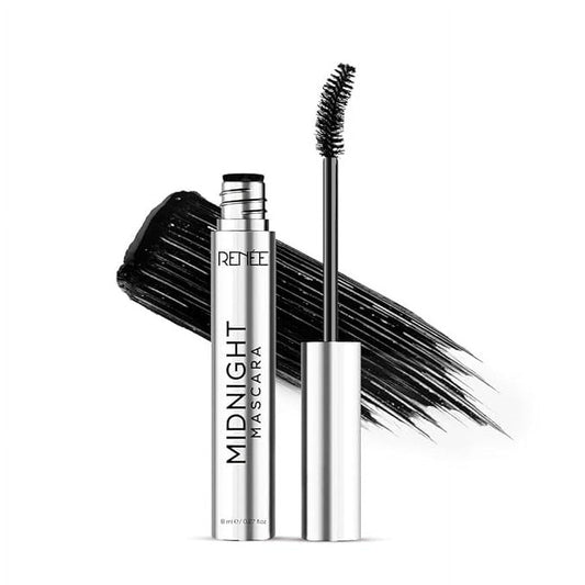RENEE Midnight Mascara with-Lasting Formula, Volumizes, Lengthens & Nourishes, Infused wit