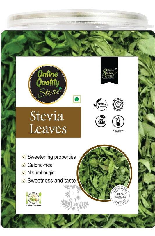 Holistic Stevia Leaves- 100g | Zero Calorie Stevia leaves | Whole Leaf