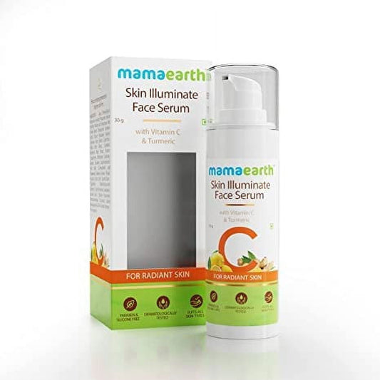 Fett MamaearthS Skin Illuminate Vitamin C FaceSerum For Glowing and Radiant Skin with High