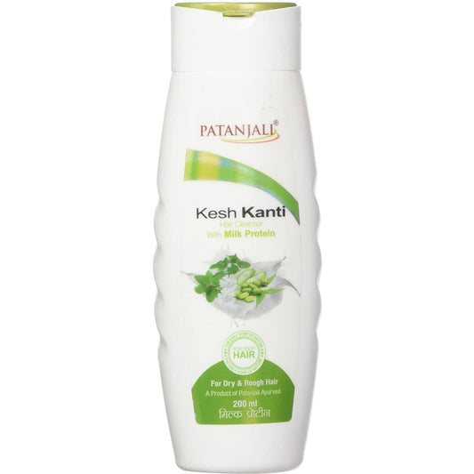 Pack Of 4 - Patanjali Milk Protein Hair Cleanser Shampoo - 200 Ml (6.76 Oz)