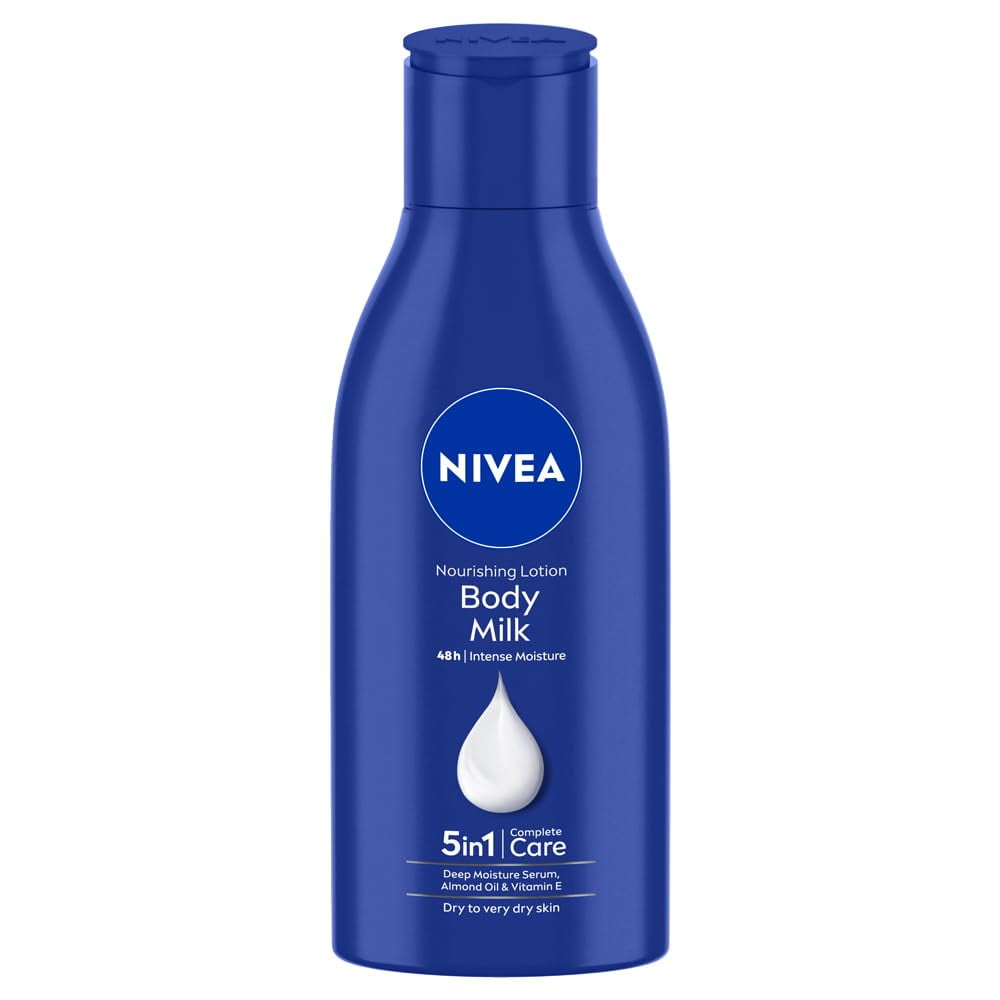 NIVEA BodyLotion, Nourishing Body Milk, For Very Dry Skin, 120ml