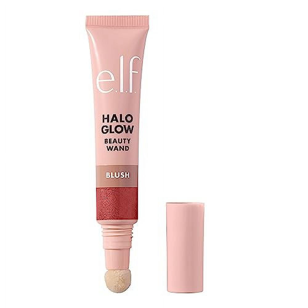 E.L.F. Halo Glow Blush Beauty Wand - Illuminate Your Cheeks with Radiant RosÃ© Glow!