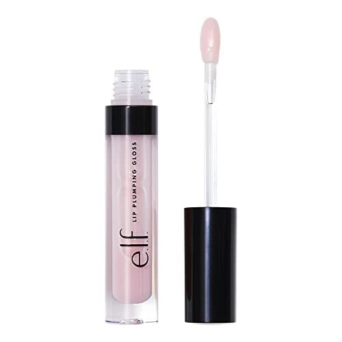 e.l.f. Lip Plumping Gloss, High-Shine Liquid Lip Color, Creates Fuller Lips & Plumper Pout