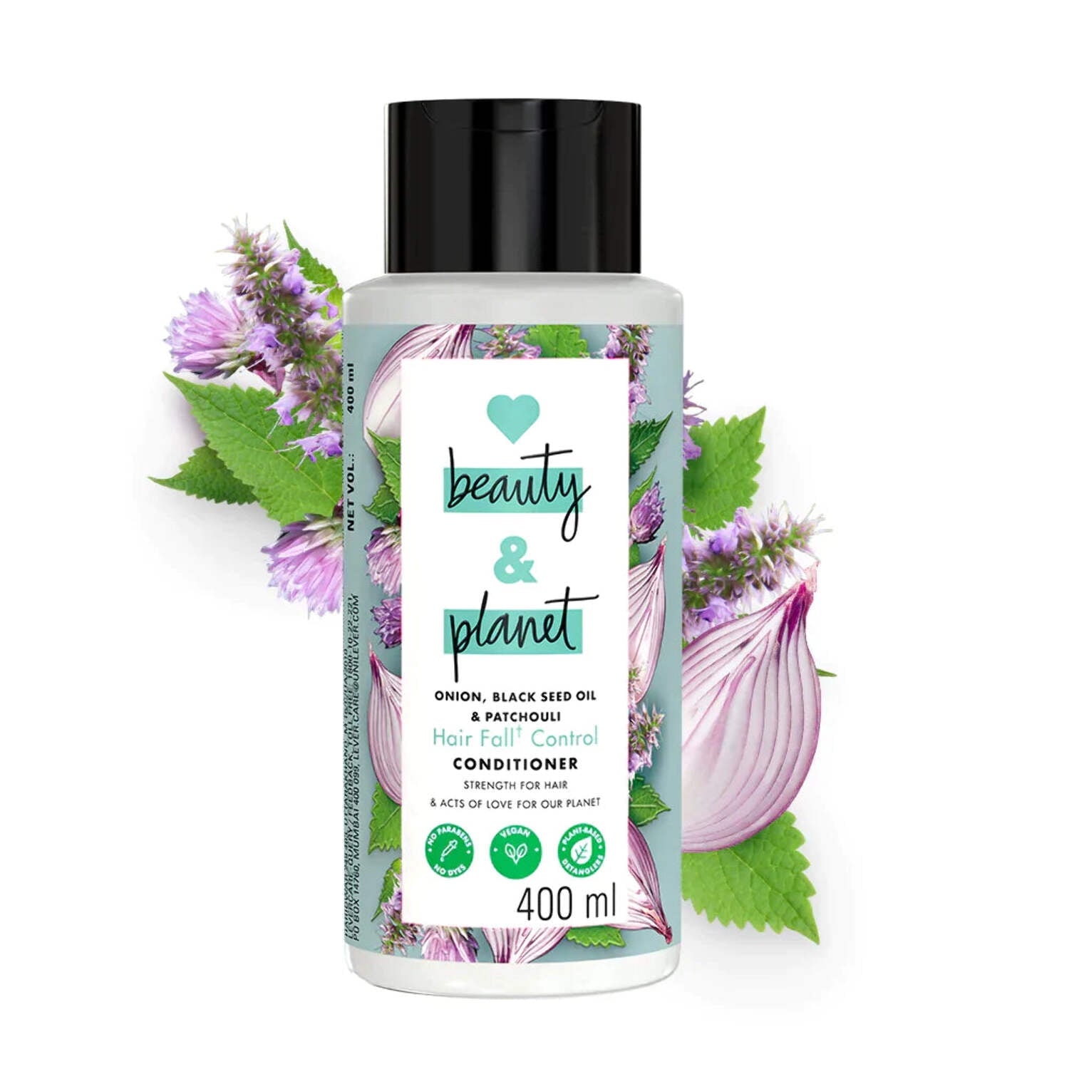 Love Beauty and Planet Onion, Blackseed & Patchouli Hairfall Control Conditioner - 400ml
