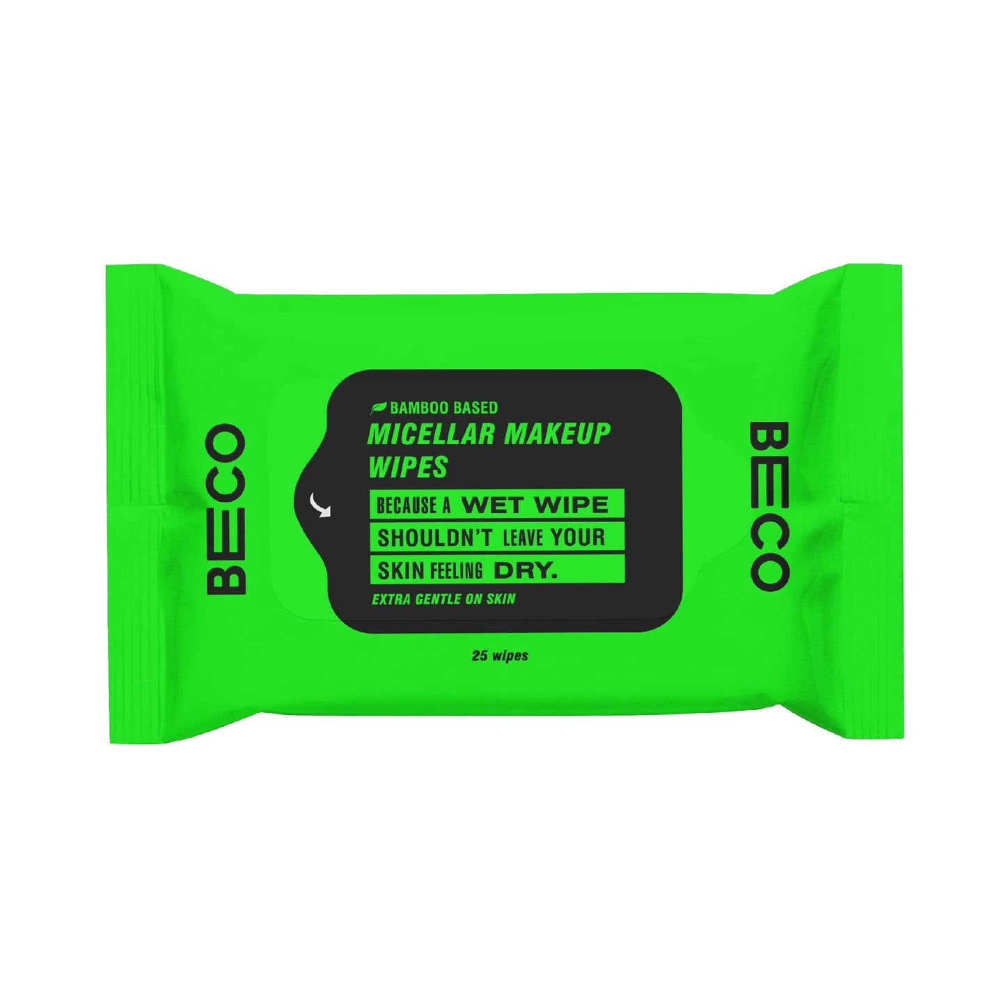 Beco Bamboo Micellar Make Up Removal Wet Wipes, 100% Natural & Ecofriendly (Pack Of 1), In