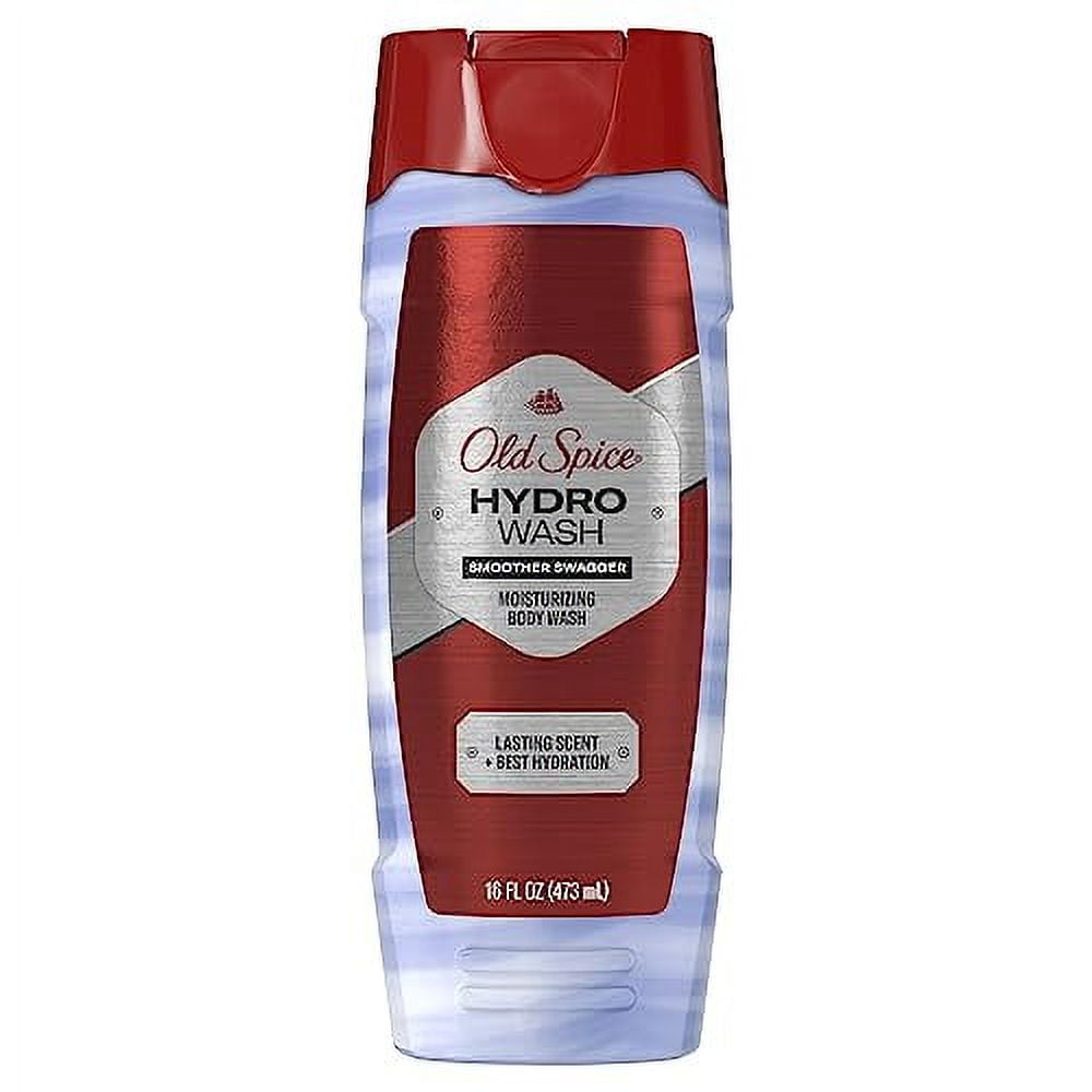 Old Spice Hydro Wash Smoother Swagger, BodyWash, 16. Fl.Oz