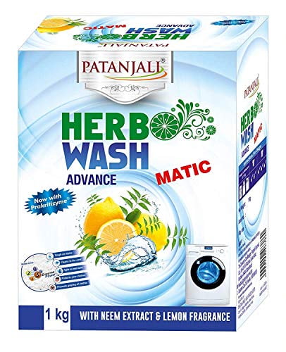 Patanjali Ayurved Limited Herbo Wash Advance Detergent Powder - 1 kg