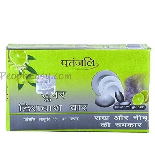 Patanjali Dish Wash Bar 175 Grams Baba Ramdev