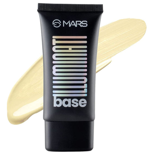 Mars Illuminati Base Dewy Primer With Highlighter | Glowy Dewy Primer For Face Makeup | Na