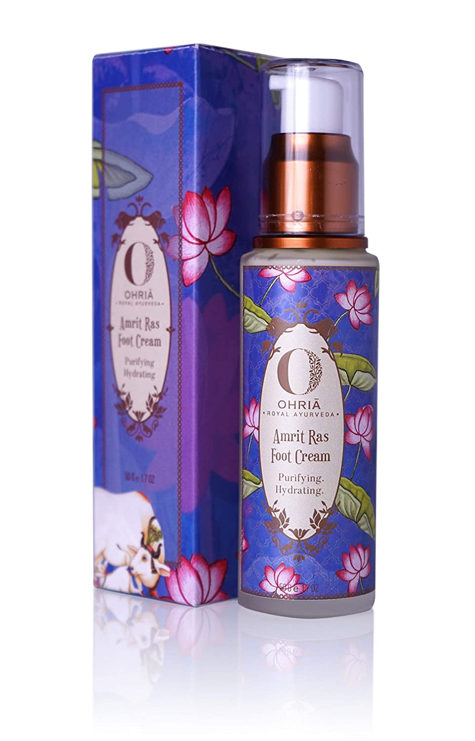 Ohria Ayurveda Amrit Ras Foot Cream, 50g