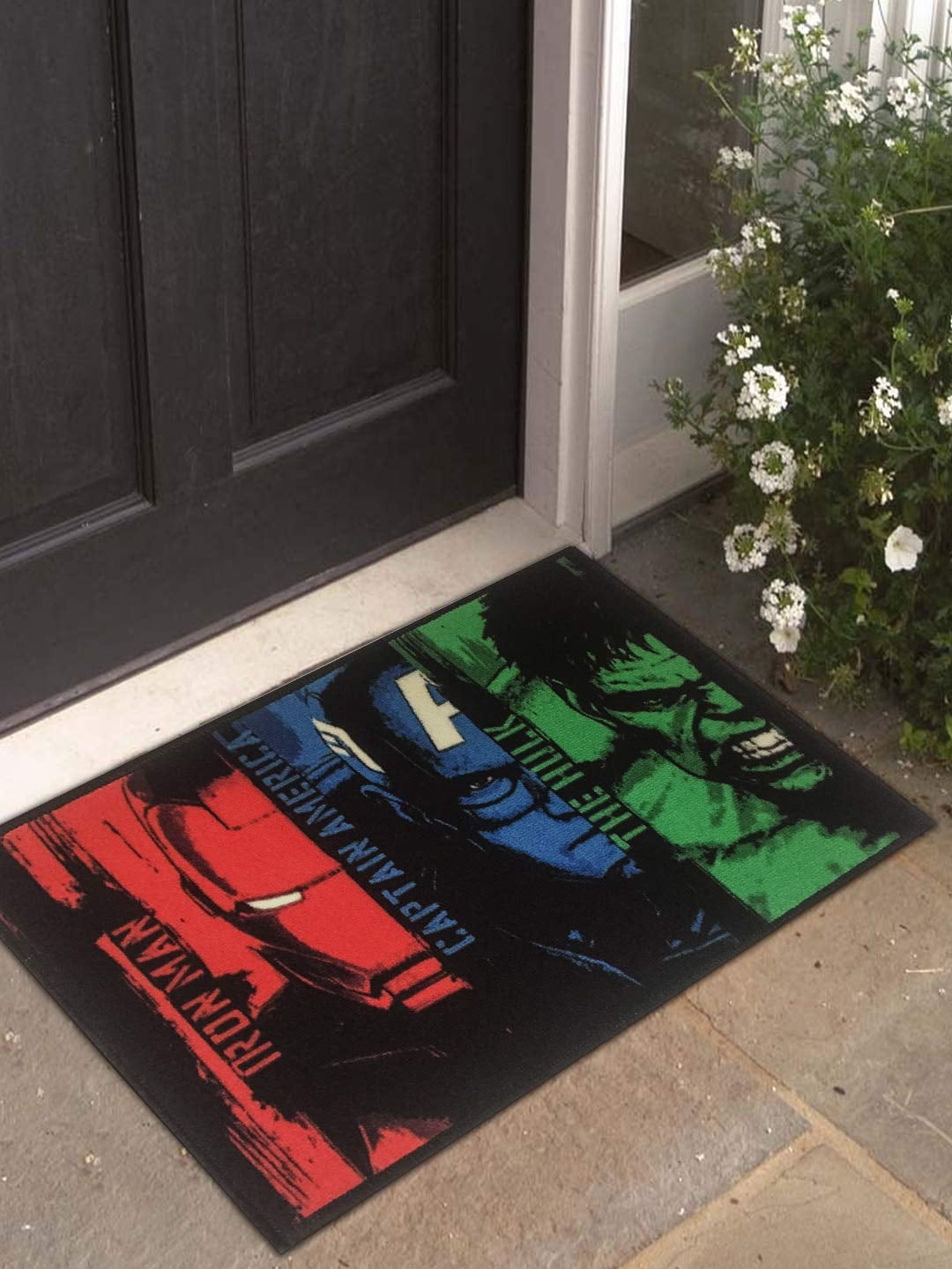 Athom Living Marvel Avengers Kids Doormat 37X57 Cm (Pack Of 1)