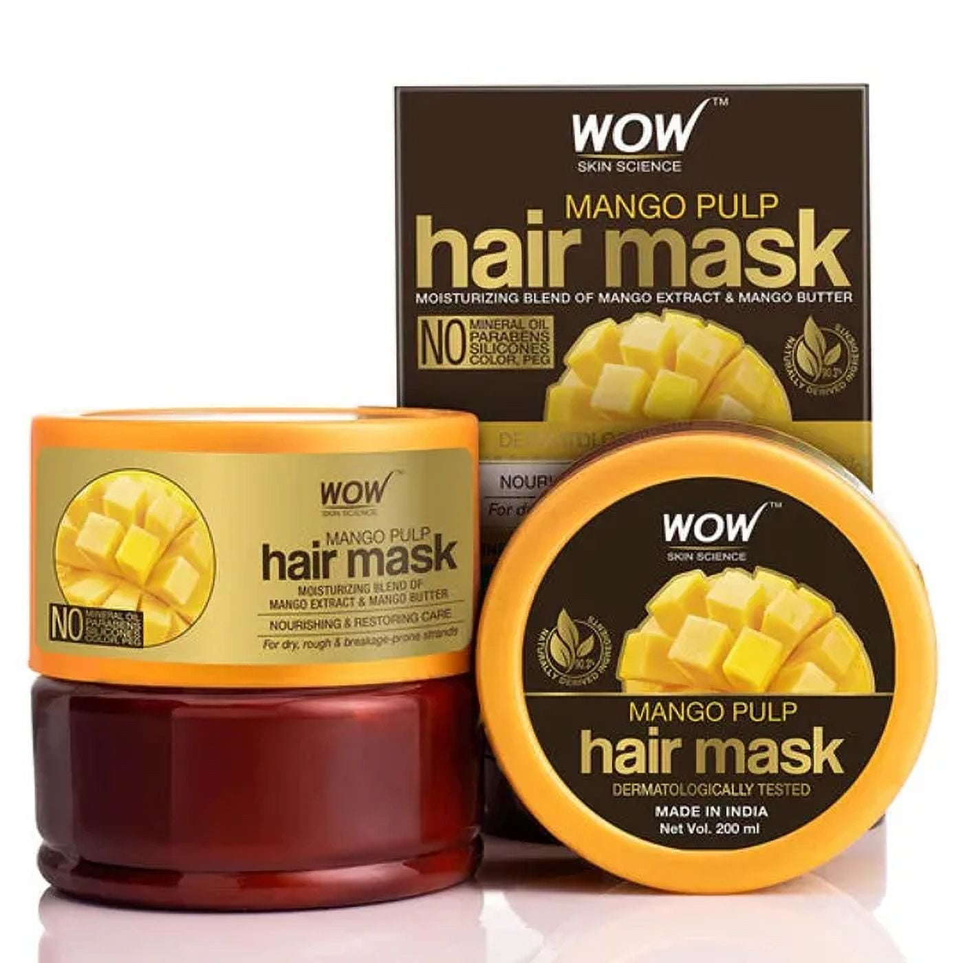 Wow Skin Science Mango HairMask for Healthy Hair 200ml