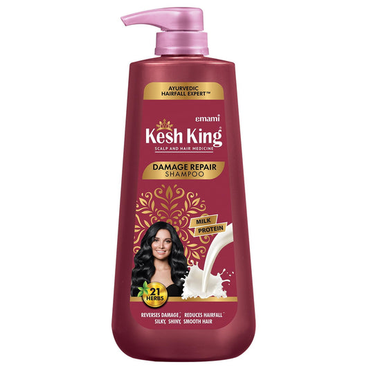 Kesh King Emami No Paraben & No Silicon With The Goodness Of Milk Protein And 21 Ayurvedic