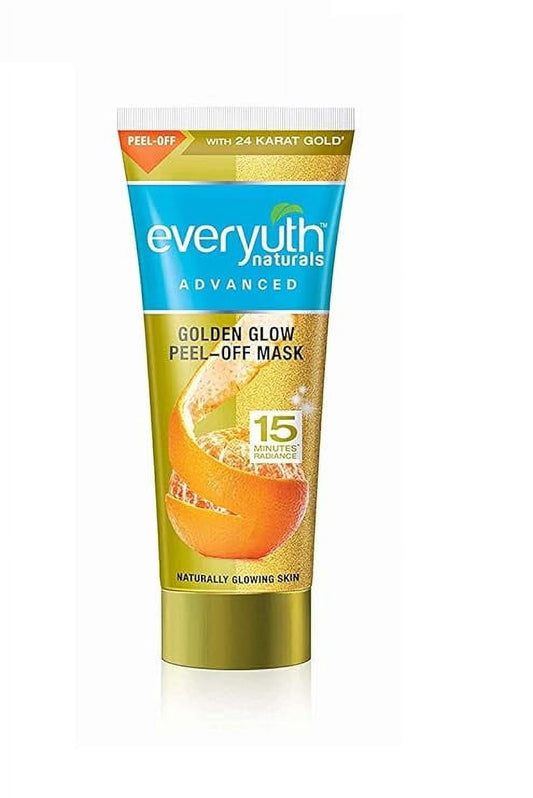 Everyuth Naturals Adv.Golden Glow Peel-Off Mask for Blood Circulation 50gm (24K Gold)