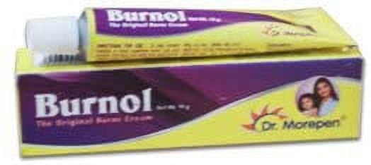 Burnol Anti-Septic Cream - Prevent infection, burns, cuts and wounds. 10g (Pack of 4) by B