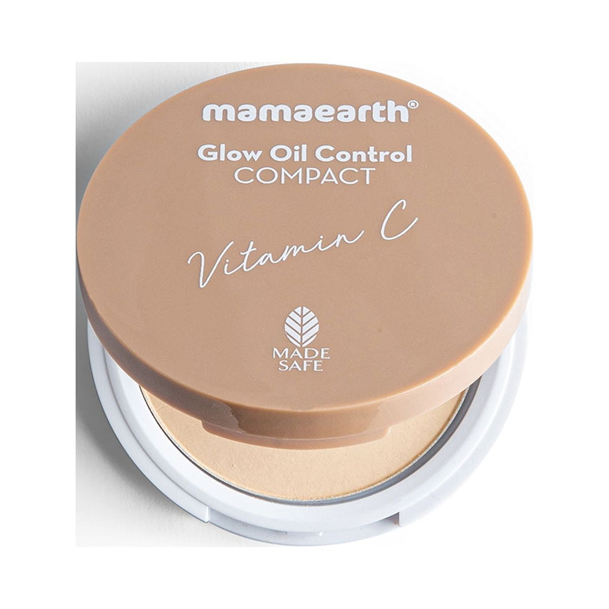 Mamaearth Glow Oil Control Compact SPF 30 With Vitamin C & Turmeric - Creme Glow