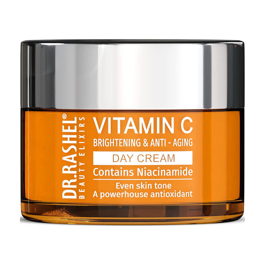 Dr.Rashel Vitamin C Day Cream For Women And Men | All Skin Types |Soft And Healthy Skin |