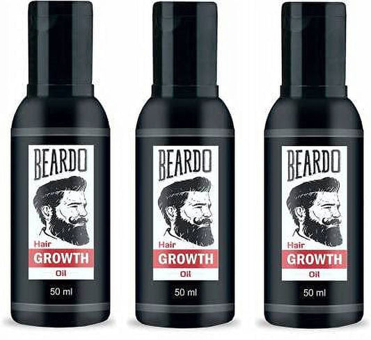 Beardo Beard and Hair Growth Oil - 50 ml (Pack of 3)