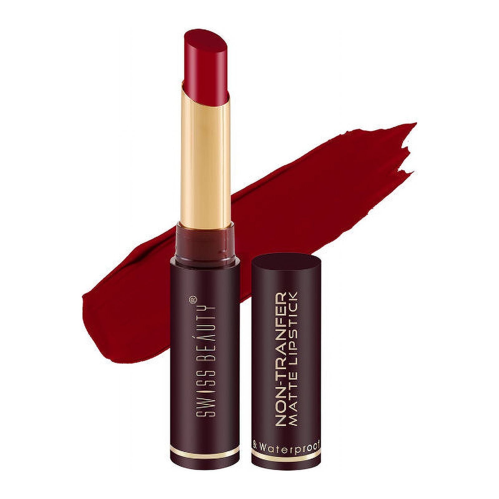 Swiss Beauty Non-Transfer Matte Lipstick - 16 Red Letter