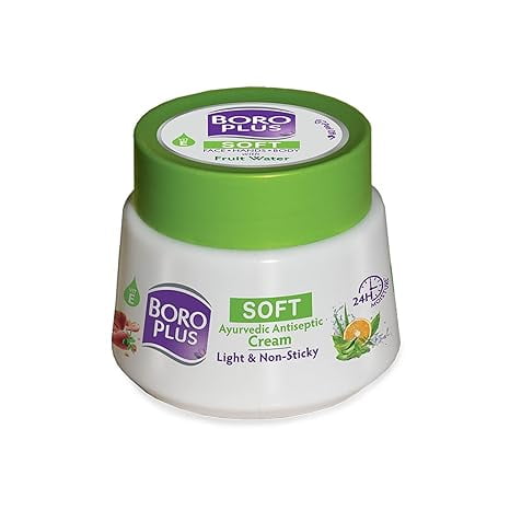 BoroPlus Soft Antiseptic Cream | Light & Non-sticky | Provides 24 hour moisturisation|200m