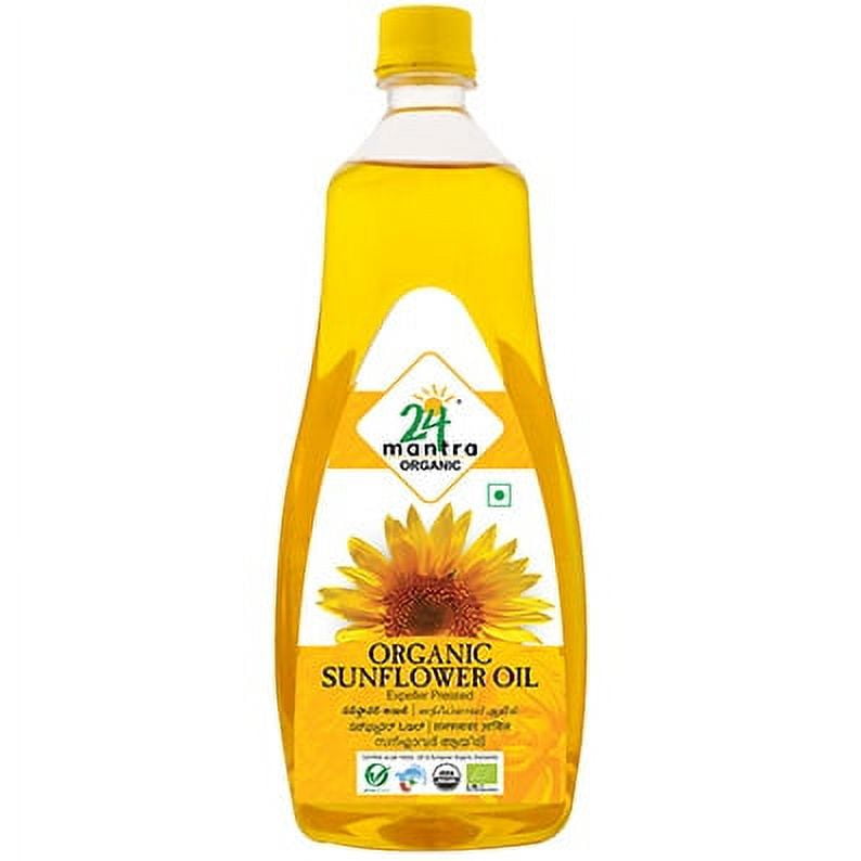 24 Mantra Organic Sunflower Oil 1l