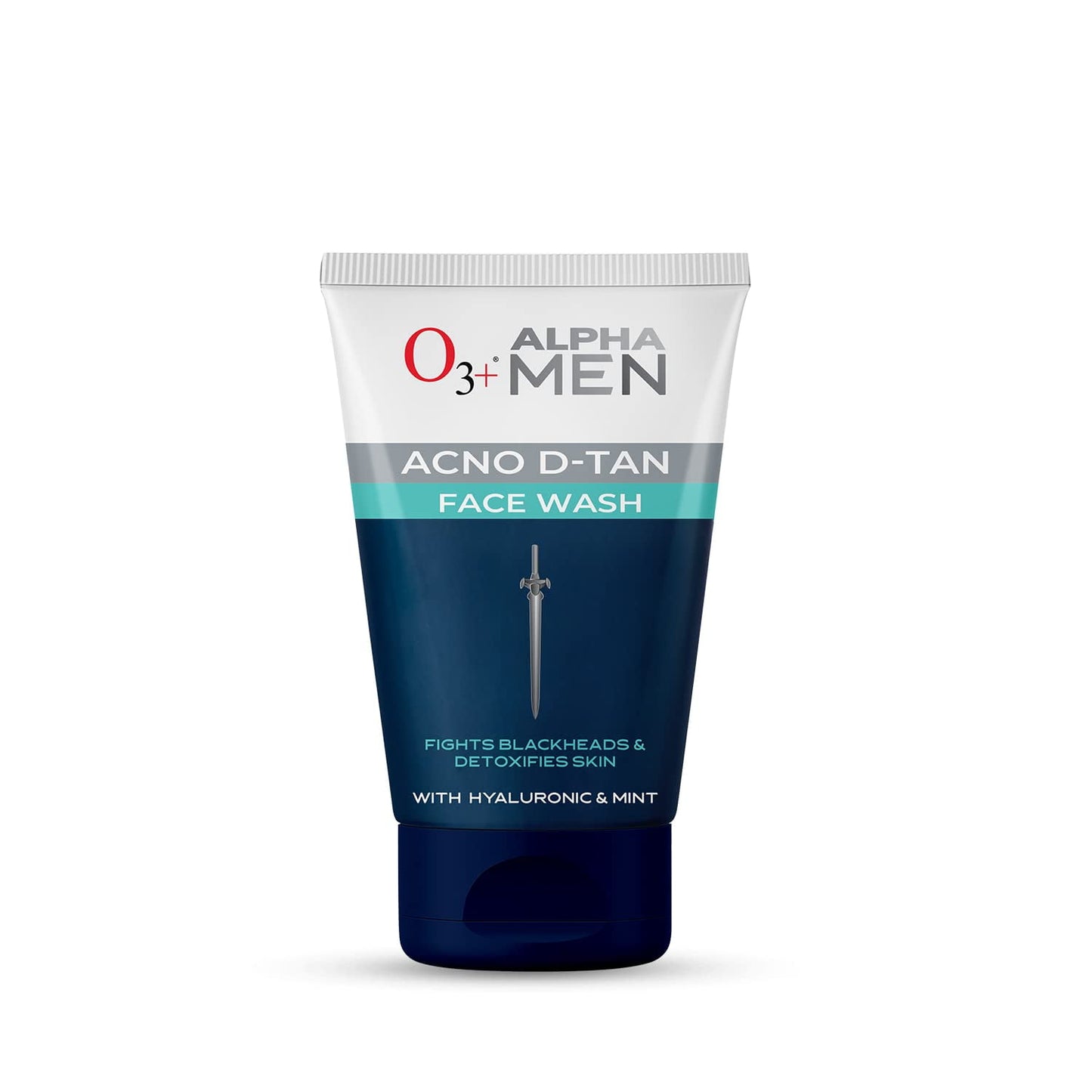 O3+ Alpha Men Acno D-Tan FaceWash With Hyaluronic & Mint | Fights Blackheads & Detoxifies