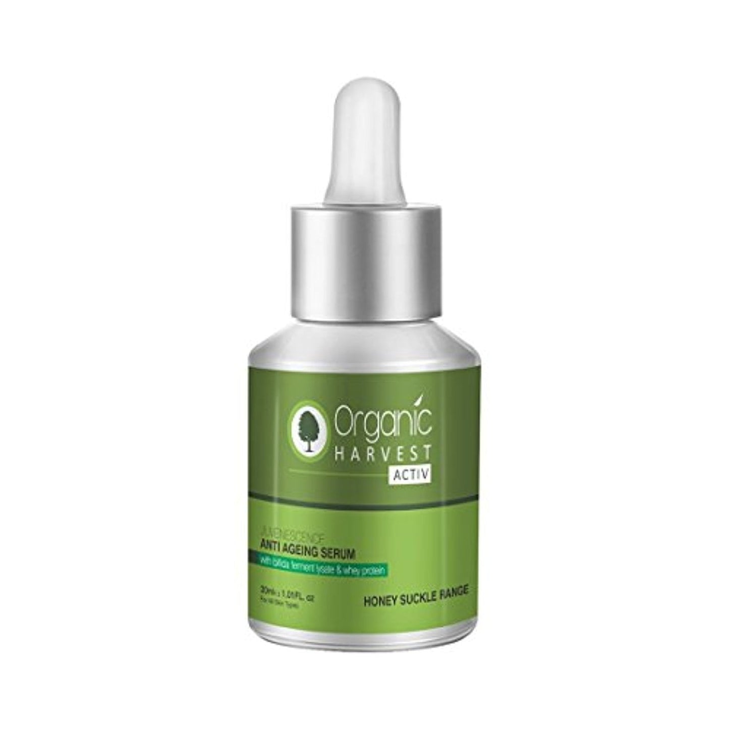 Organic Harvest Active Anti Ageing Serum-Honey Suckle Range, 30ml