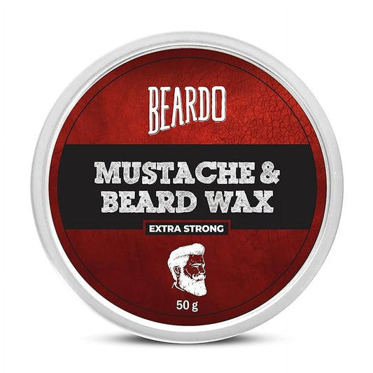 Beardo Beard and Mustache Wax, 50 gm | Beard Wax for Beard & Mustache Styling