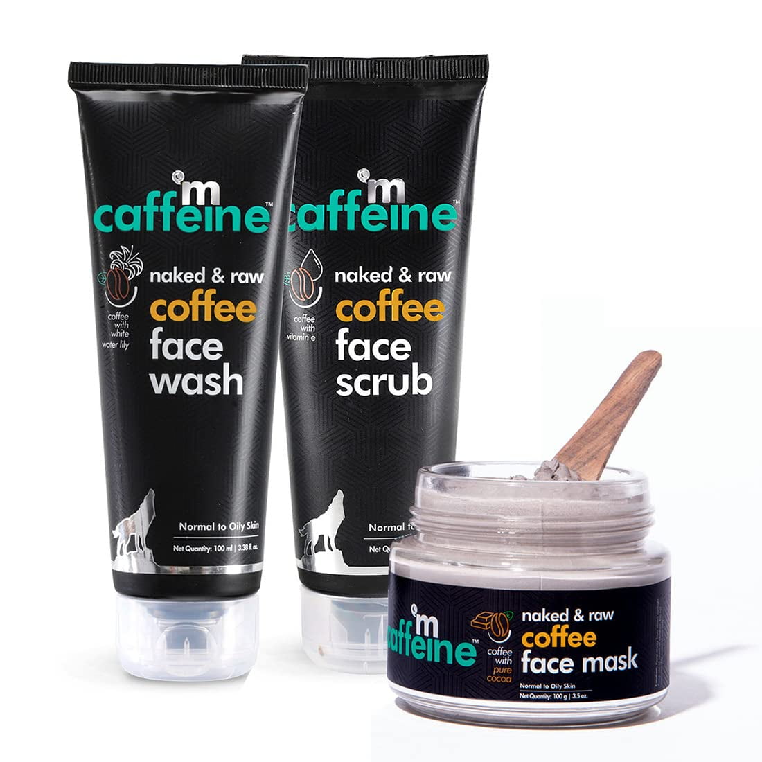 Mcaffeine Deep Pore Cleansing Regime | Deep Cleanse, Tan Removal, Blackheads Removal | Fac